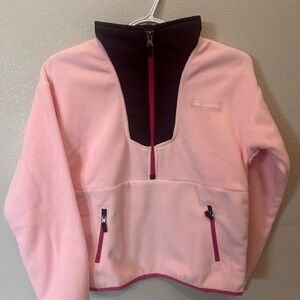 Kids Columbia Pink Fleece Jacket